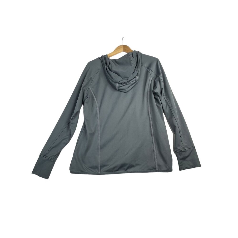 Athleta Hooded Sweatshirt size XL Gray - Picture 6 of 8